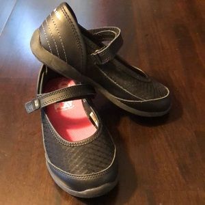 Stride rite black toddler girl shoes